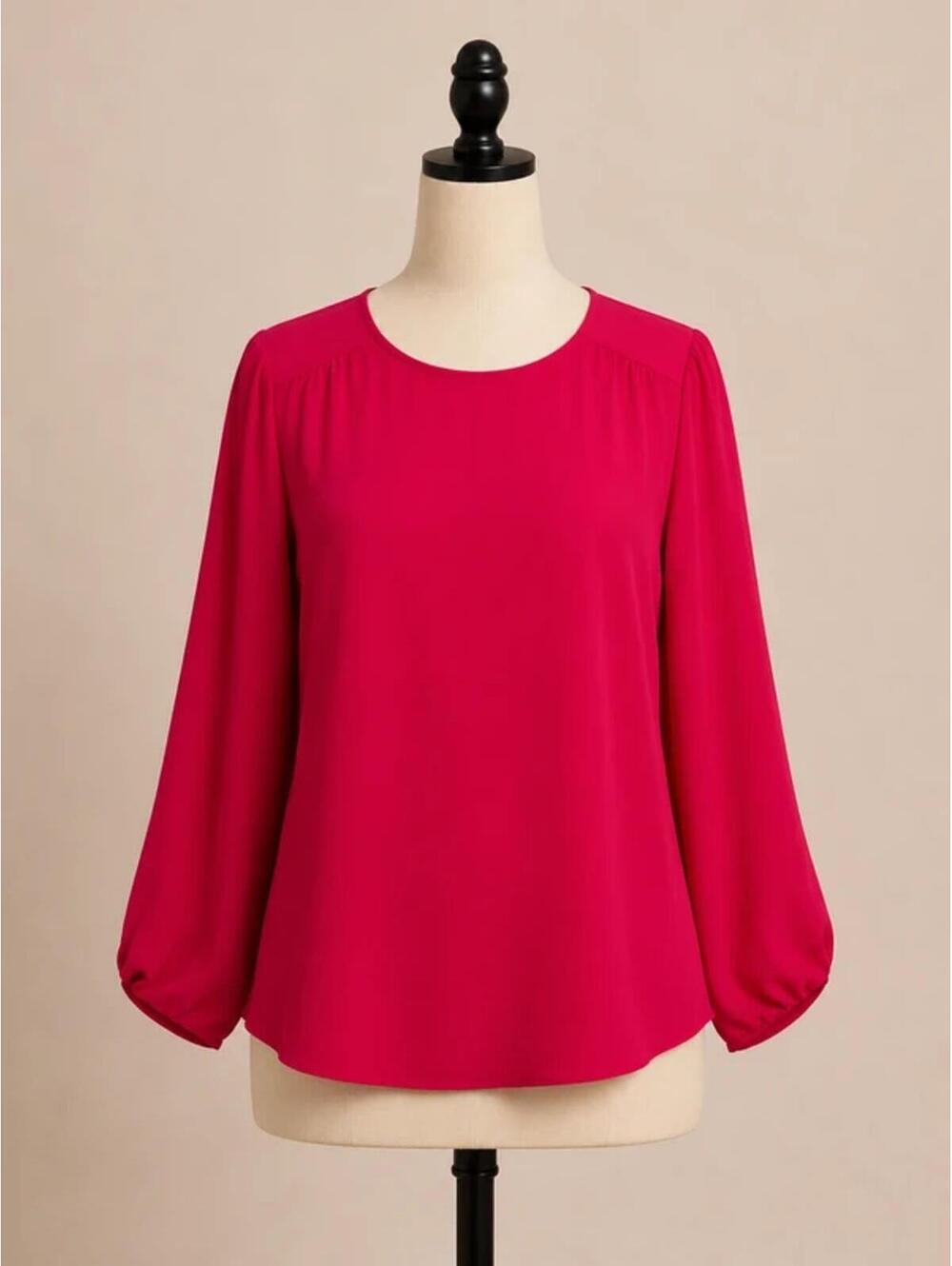 The Limited Balloon Sleeve Blouse Size Medium Tall